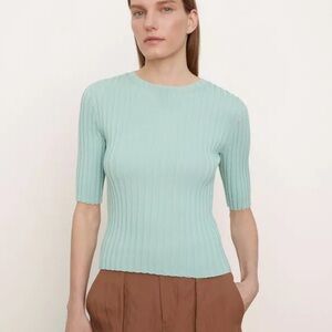 Vince rib stretch top